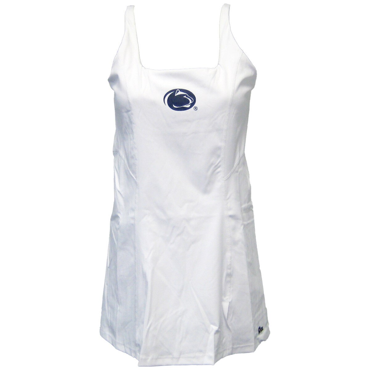 women's white active mini dress with Penn State Athletic Logo